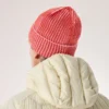 Bonnet côtelé