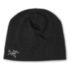 Bonnet en laine léger Rho « Noir »