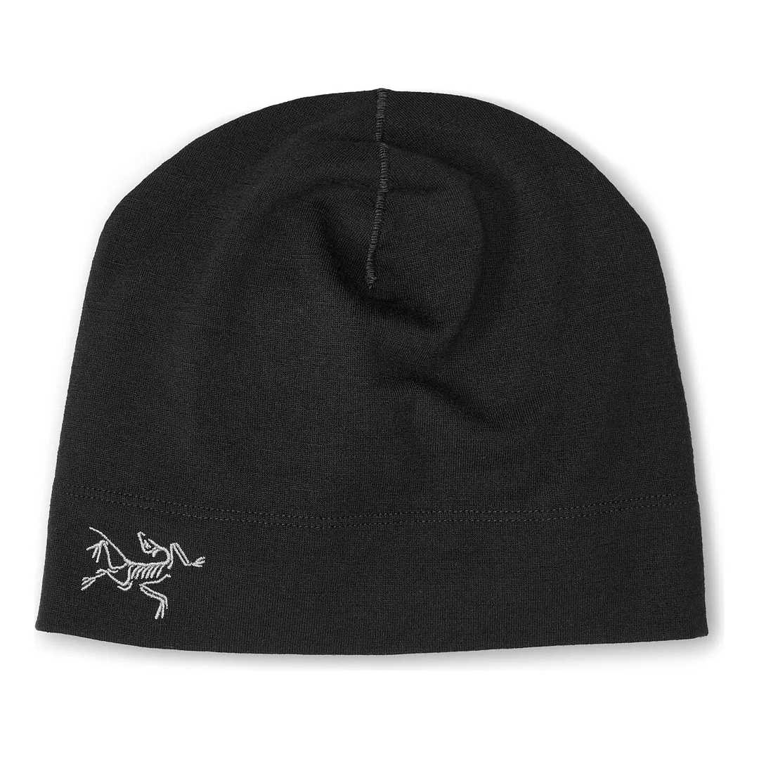 Bonnet en laine léger Rho « Noir »