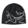 Bonnet léger « Bird Head » « Noir Blanc »