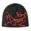 Bonnet léger « Bird Head » « Noir Rouge »