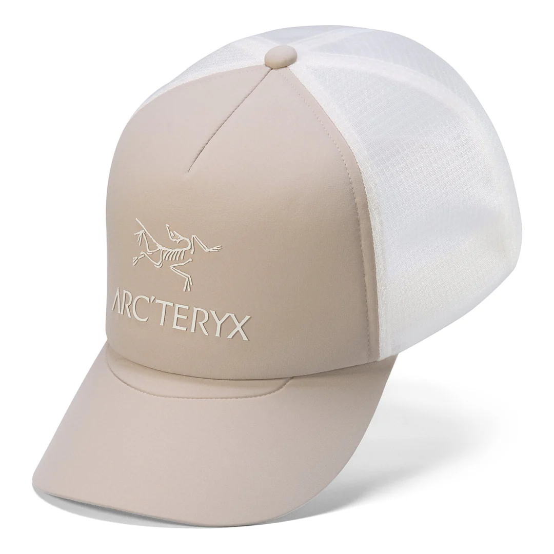 Chapeau Trucker incurvé Bird Word « Natural White »