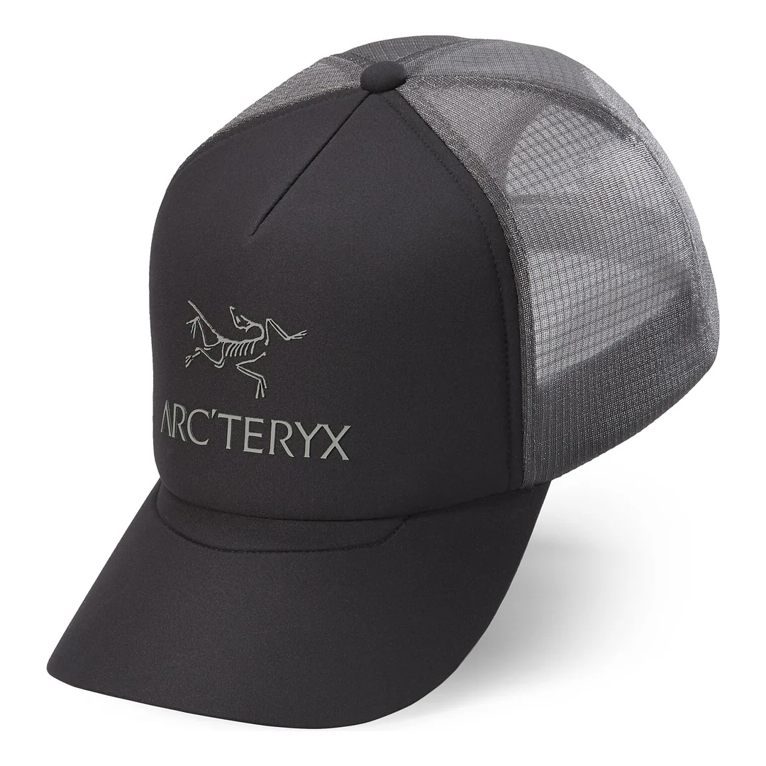Chapeau Trucker incurvé « Bird Word » « Noir »