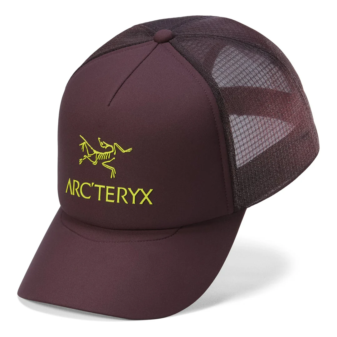 Chapeau Trucker incurvé Bird Word « Violet »