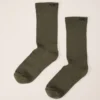 Chaussettes mi-hautes en laine mérinos