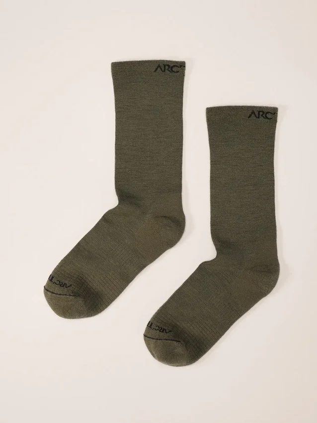 Chaussettes mi-hautes en laine mérinos