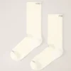 Chaussettes mi-hautes en laine mérinos