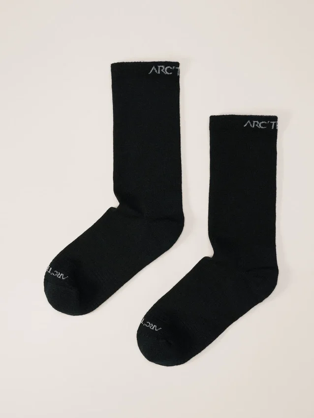 Chaussettes mi-hautes en laine mérinos