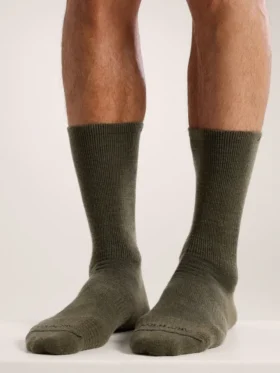 Chaussettes mi-hautes en laine mérinos