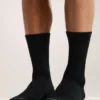 Chaussettes mi-hautes en laine mérinos