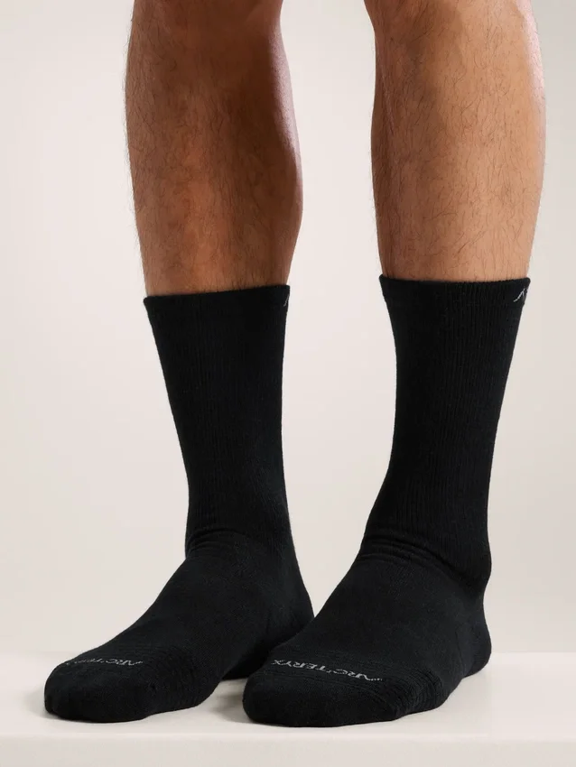 Chaussettes mi-hautes en laine mérinos