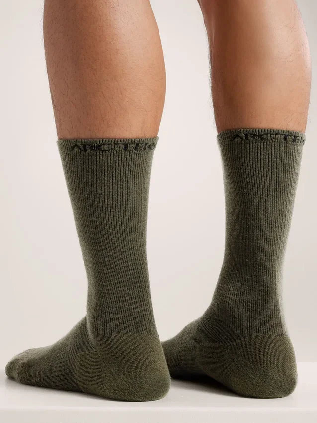 Chaussettes mi-hautes en laine mérinos
