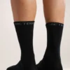 Chaussettes mi-hautes en laine mérinos