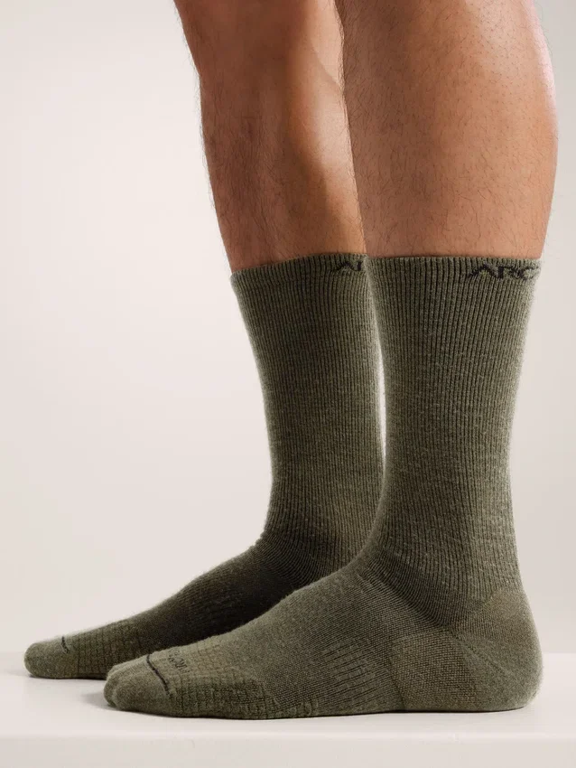 Chaussettes mi-hautes en laine mérinos