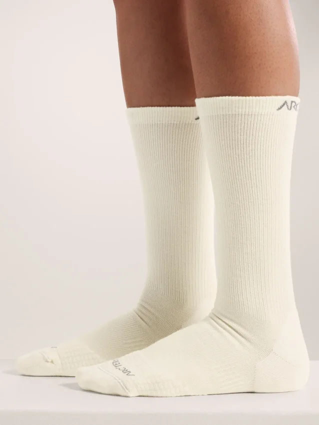 Chaussettes mi-hautes en laine mérinos