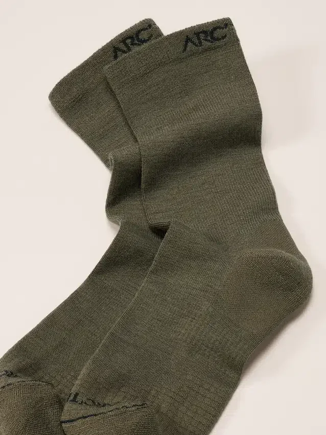 Chaussettes mi-hautes en laine mérinos
