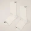 Chaussettes mi-hautes en matière synthétique