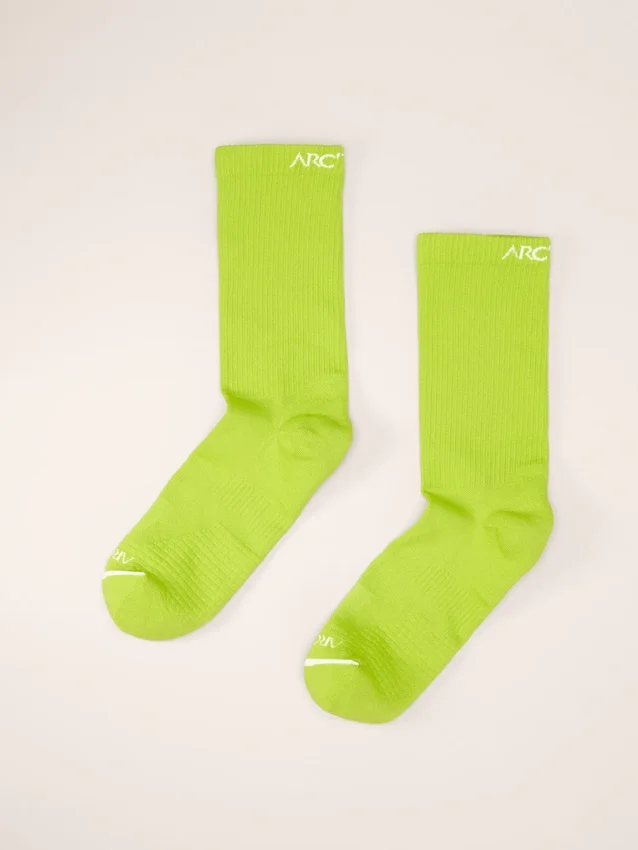 Chaussettes mi-hautes en matière synthétique