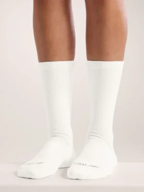 Chaussettes mi-hautes en matière synthétique
