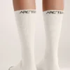 Chaussettes mi-hautes en matière synthétique