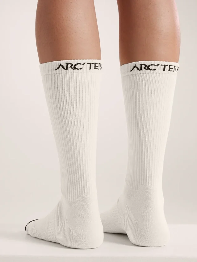 Chaussettes mi-hautes en matière synthétique