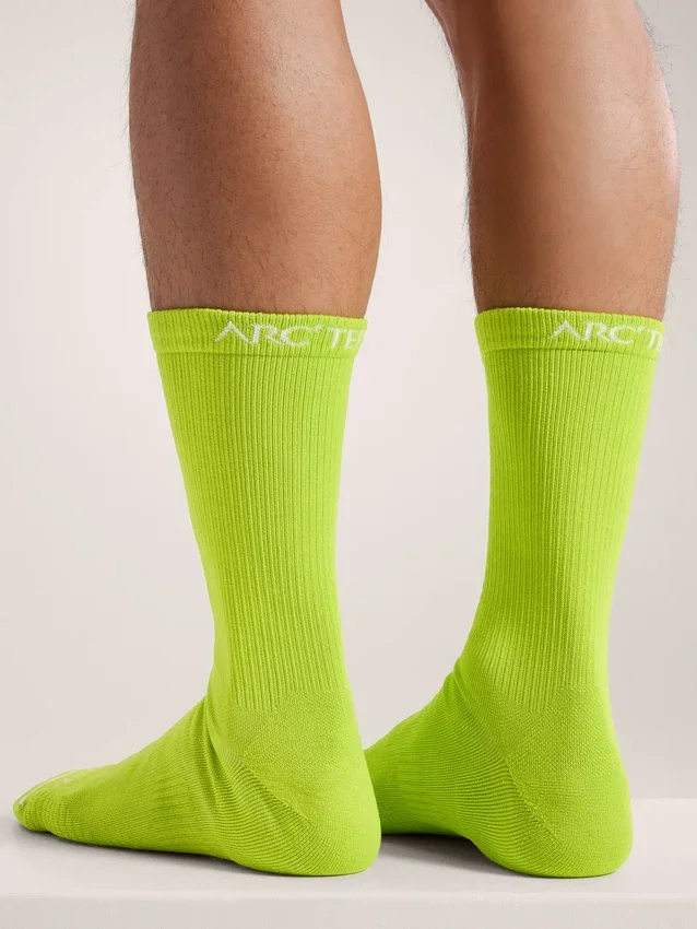 Chaussettes mi-hautes en matière synthétique