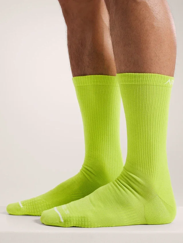 Chaussettes mi-hautes en matière synthétique
