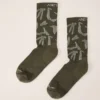 Chaussettes mi-hautes Grotto en laine mérinos