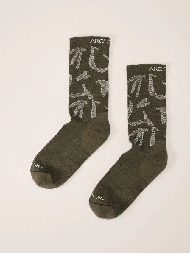 Chaussettes mi-hautes Grotto en laine mérinos