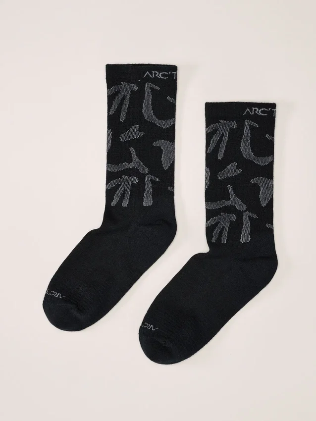 Chaussettes mi-hautes Grotto en laine mérinos