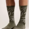 Chaussettes mi-hautes Grotto en laine mérinos
