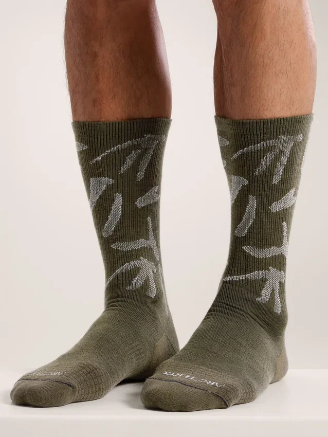 Chaussettes mi-hautes Grotto en laine mérinos