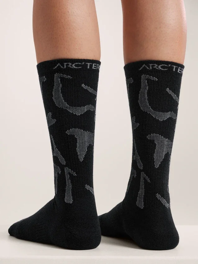Chaussettes mi-hautes Grotto en laine mérinos