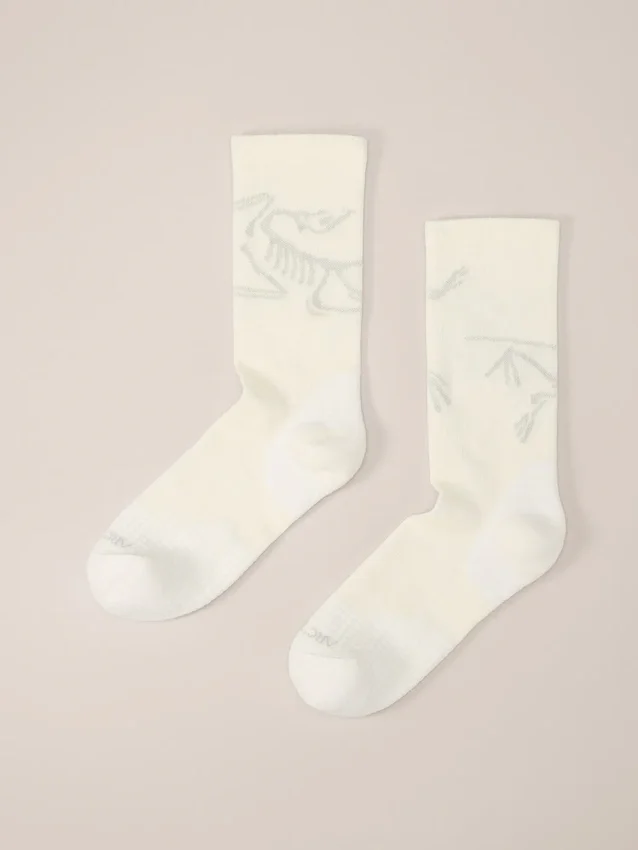 Chaussettes Mid Bird en laine mérinos