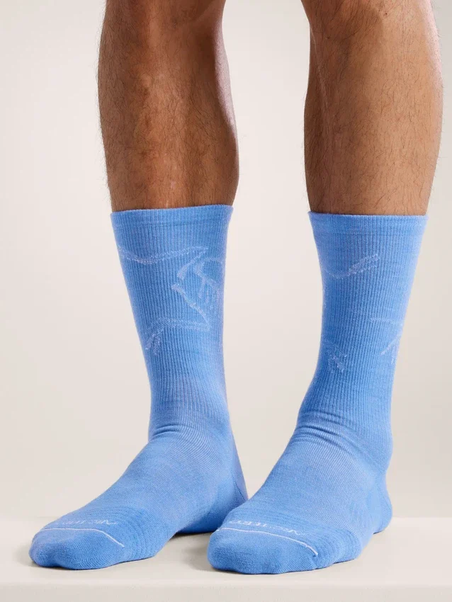 Chaussettes Mid Bird en laine mérinos