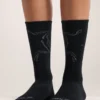 Chaussettes Mid Bird en laine mérinos