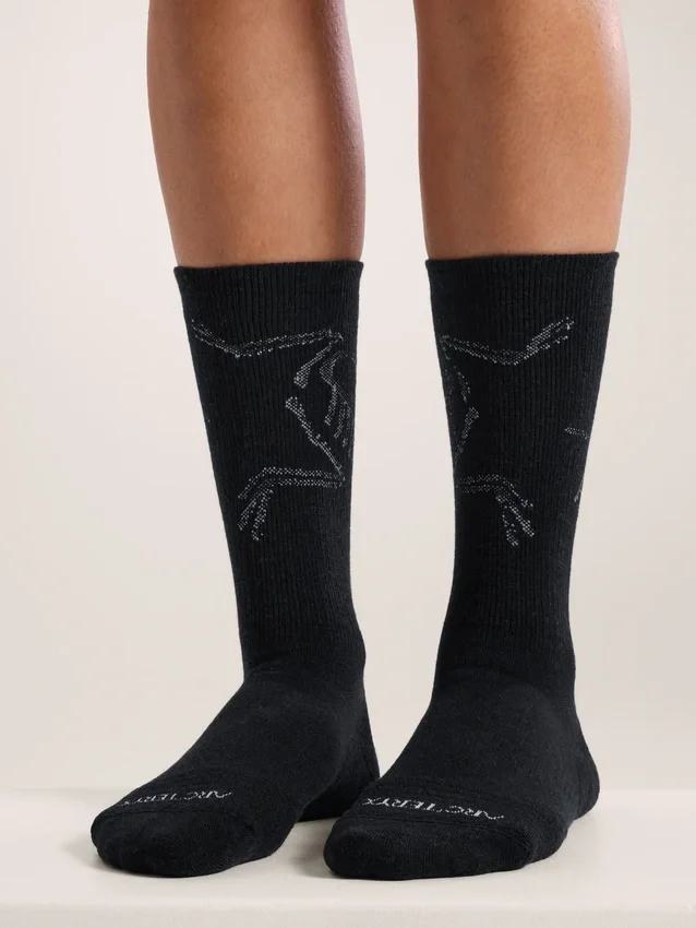 Chaussettes Mid Bird en laine mérinos