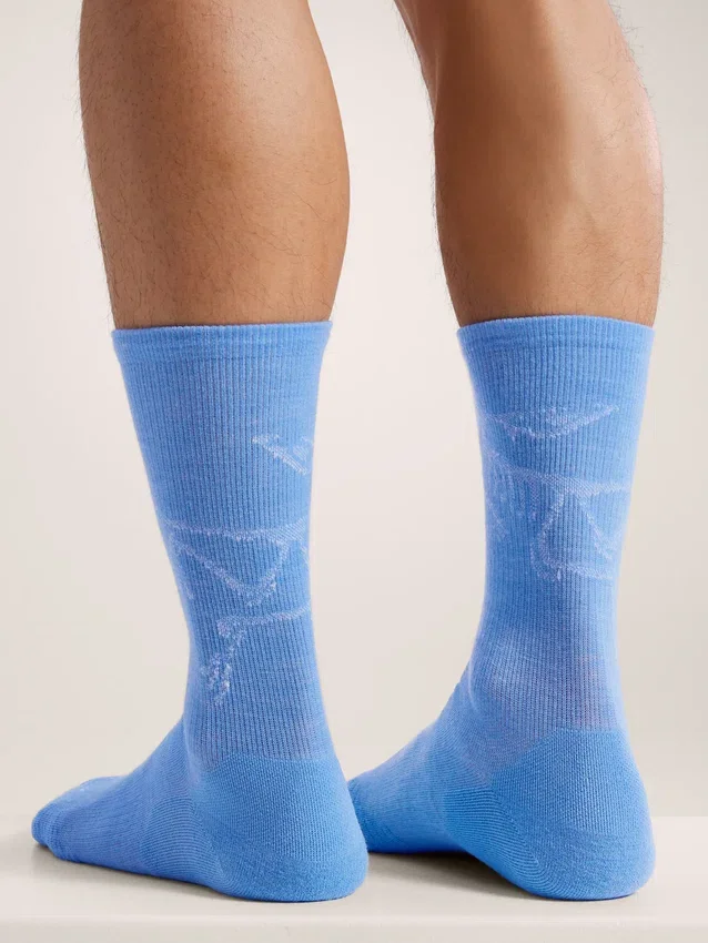 Chaussettes Mid Bird en laine mérinos