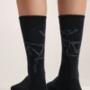 Chaussettes Mid Bird en laine mérinos