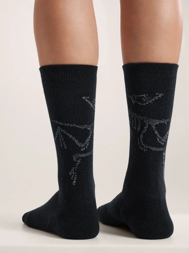 Chaussettes Mid Bird en laine mérinos
