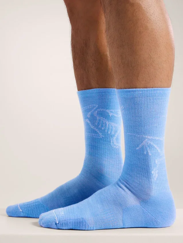 Chaussettes Mid Bird en laine mérinos