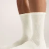Chaussettes Mid Bird en laine mérinos