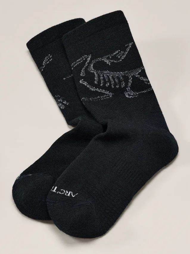 Chaussettes Mid Bird en laine mérinos