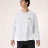Chemise en coton Kragg à manches longues pour homme