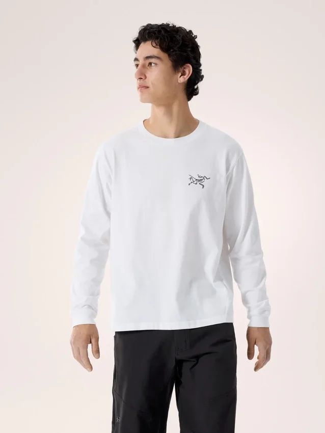 Chemise en coton Kragg à manches longues pour homme
