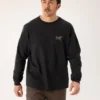 Chemise en coton Kragg à manches longues pour homme