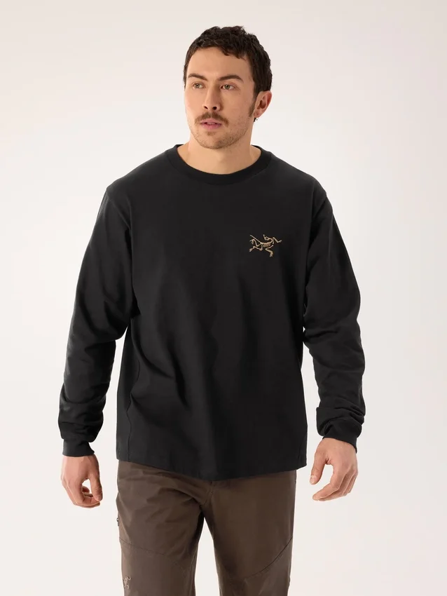 Chemise en coton Kragg à manches longues pour homme
