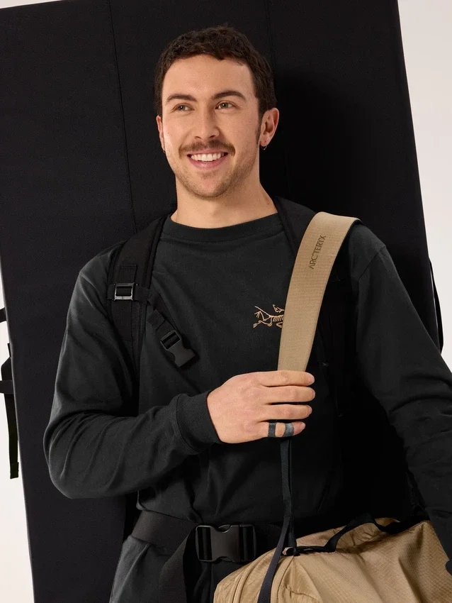Chemise en coton Kragg à manches longues pour homme