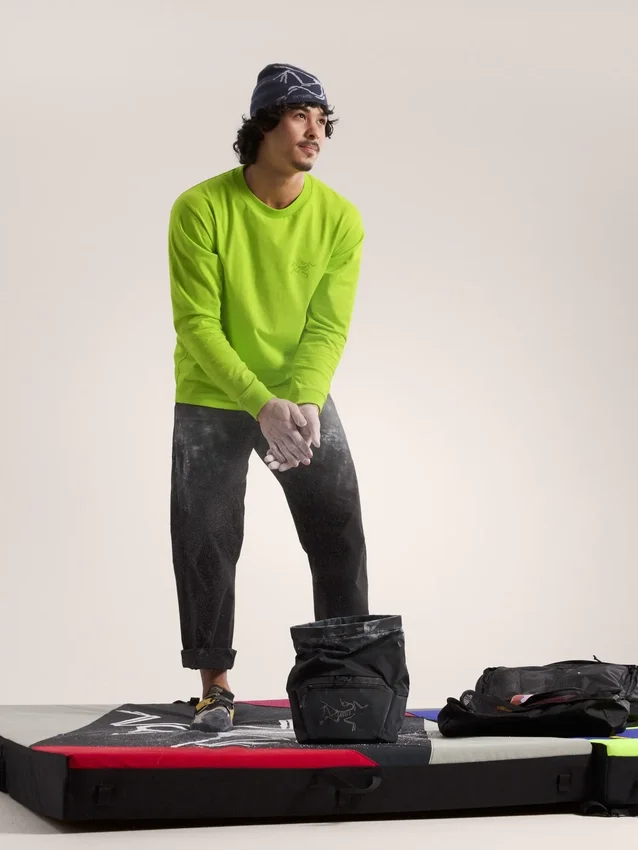 Chemise en coton Kragg à manches longues pour homme