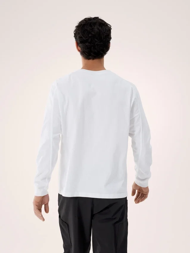 Chemise en coton Kragg à manches longues pour homme